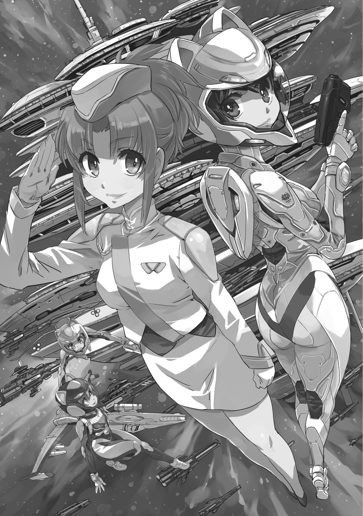 A group of women in uniform Description automatically generated