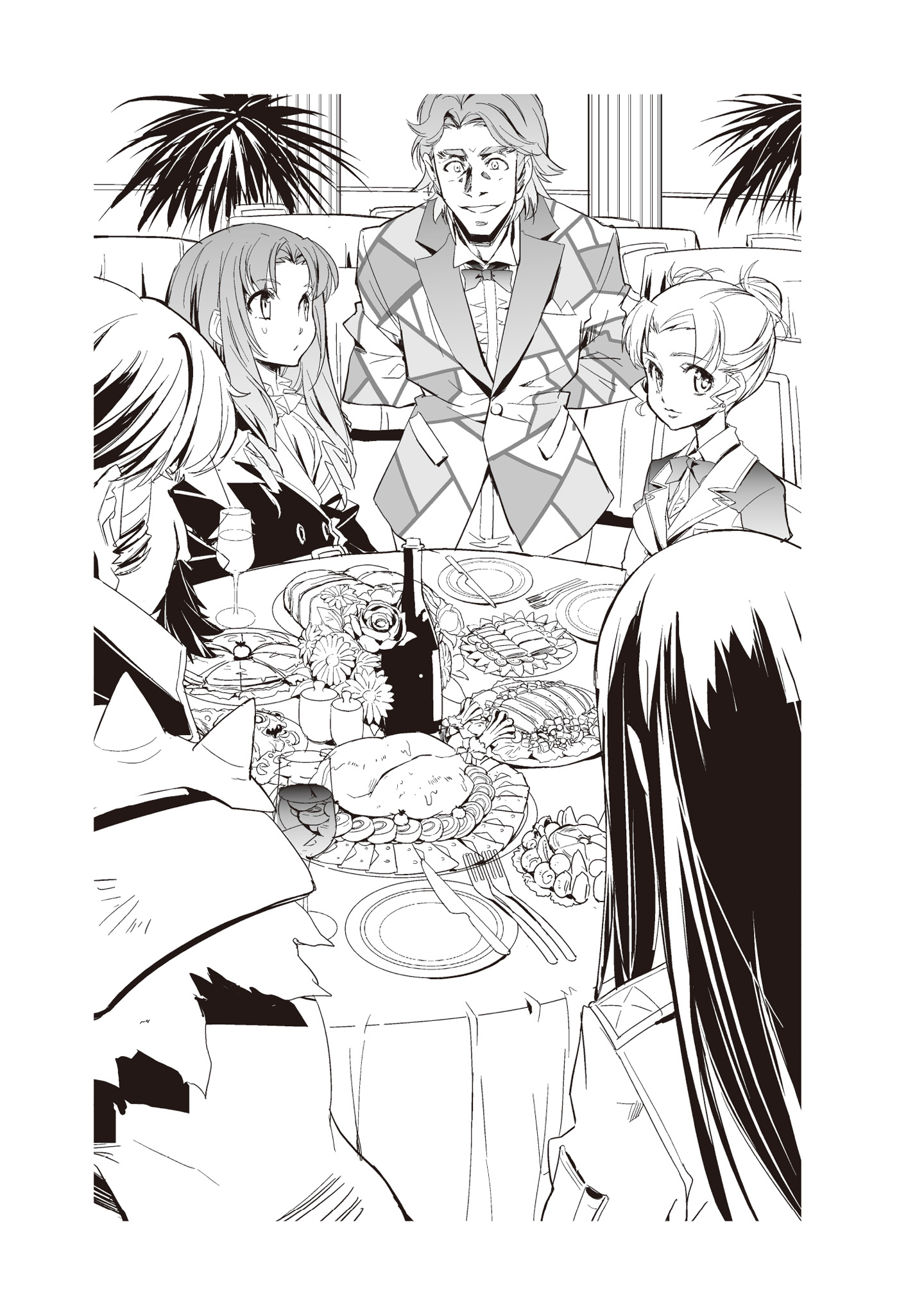 A group of people sitting at a table  Description automatically generated